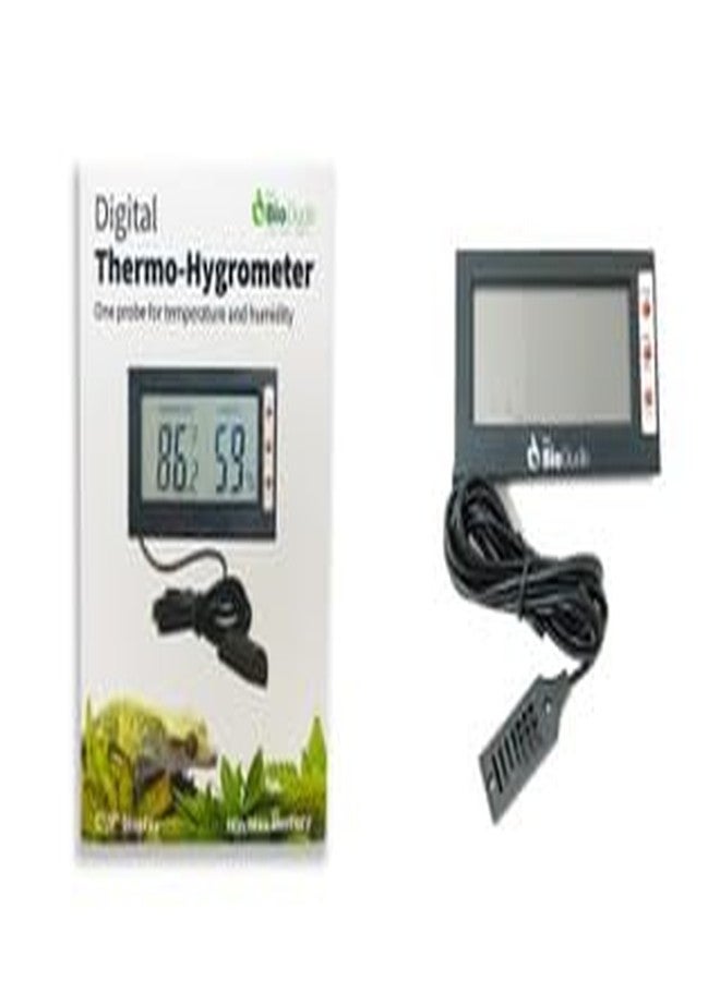 BIODUDE The Bio Dude Thermometer & Hygrometer Combo w/Upgraded Probe. Reptiles, Amphibians, arachnids and terrariums - Image 1